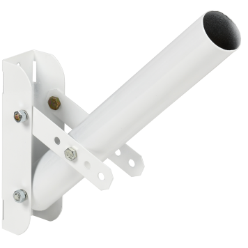 Кронштейн КР-2М D=48 L=350 монтаж. лента рег. угол белый IEK