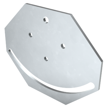 Пластина поворотная увеличенная HDZ IEK