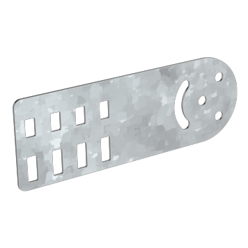 Пластина шарнирная h=80мм HDZ IEK