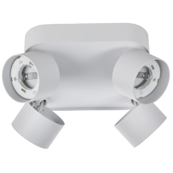 Светильник 4044 накл. потолочн. 4хGX53 белый IEK