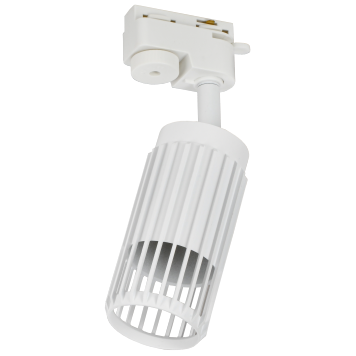 Светильник 4206 декор. трековый GU10 белый IEK