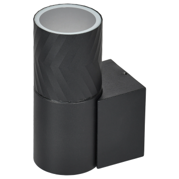 Светильник уличный 5107 настенный GU10 IP65 черный IEK