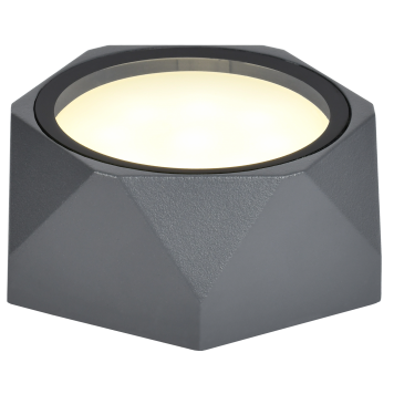 Светильник уличный 5304 потолочный GX53 IP65 серый IEK