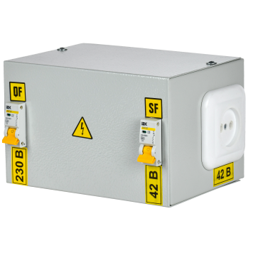 Ящик с пониж. трансформ. ЯТП-0,25 230/42-2 36 УХЛ4 IP30 IEK