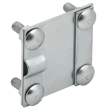 Заж. соед. контр. пр. 6-10мм-полоса 40мм оц. сталь IEK