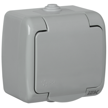 AQUATIC Роз. 1-ая с з/к о/у 16А IP54 РСш12-2-А GENERICA