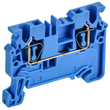 ARMAFIX Клемма пруж. CX2.5 BU 2,5мм2 проходная синяя IEK