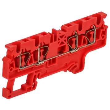 ARMAFIX Клемма пруж. CX4-4 4-конт. красная IEK