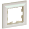 BRITE Рамка 1-мест. РУ-1-Бр беж./жемч. IEK