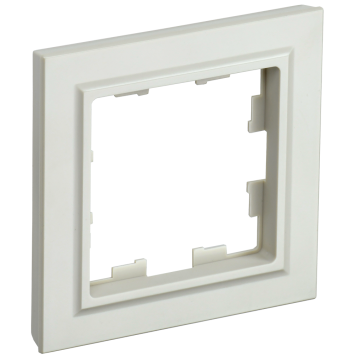 BRITE Рамка 1-мест. РУ-1-БрКр беж. IEK