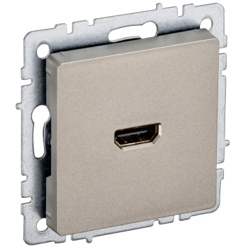 BRITE Роз. HDMI РHDMI-0-БрШ шамп. IEK