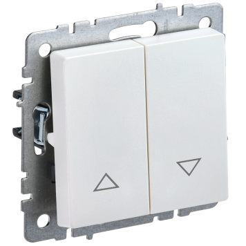 BRITE Выключ. жалюзи 10А ВС10-1-5-БрЖ жемч. IEK