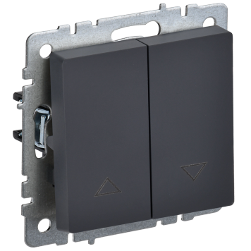 BRITE Выключ. жалюзи 10А ВС10-1-5-БрГ граф. IEK