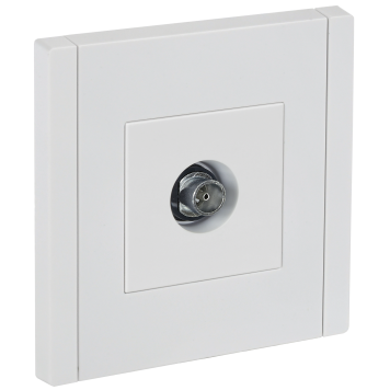 FORTE&PIANO Роз. TV оконечная FP228 бел. IEK