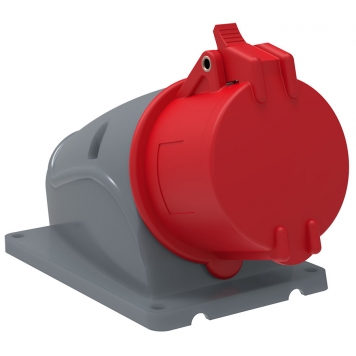 MAGNUM Розетка стац. ССИ-115 16А-6ч 380В 3P+PE+N IP44 IEK