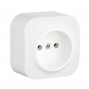 QUTEO Роз. без з/к/ш о/у 16А бел.