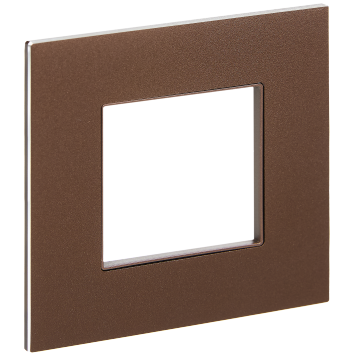 SKANDY Рамка 1-мест. SK-F31Br металл шоколад IEK