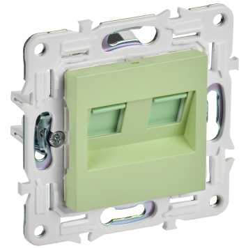 SKANDY Роз. комп. 2-ая RJ45 кат.5E SK-K03M мятн. IEK