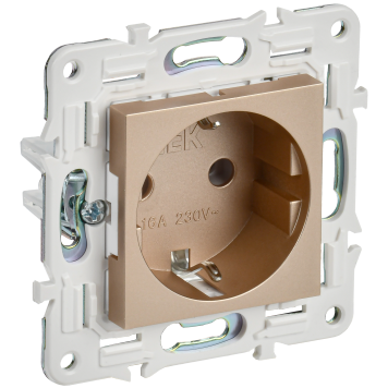 SKANDY Роз. с з/к без з/ш 16А SK-R05Sa песоч. IEK