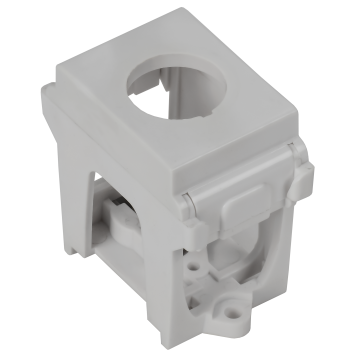 Адаптер кнопки серый IEK