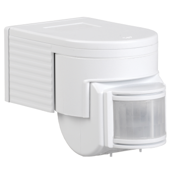 Датчик движения ДД 012 белый, макс. нагрузка 1100Вт, угол обзора 180град., дальность 12м, IP44, IEK