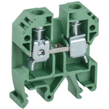 Клемма винтовая КВИ-10мм2 зеленая IEK
