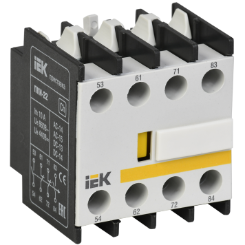 Приставка ПКИ-22 дополнительные контакты 2NO+2NC IEK