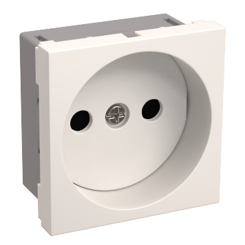 РКС-20-20-П-К Розетка без з/к 2к (2 мод) ПРАЙМЕР белая IEK