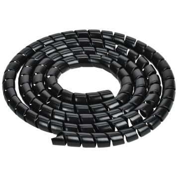 Спираль монтажная СПГ-20 черная (2м/упак) IEK