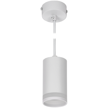 Светильник 4007 подвесной GU10 белый IEK