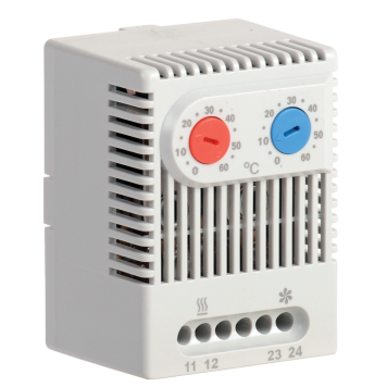 Термостат двухканальный УККт от 0 до +60°C NO+NC IEK