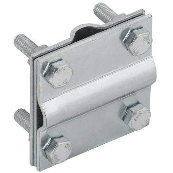 Заж. крес. с раз. пол./пр.-пол./пр. 30/8мм оц. сталь IEK