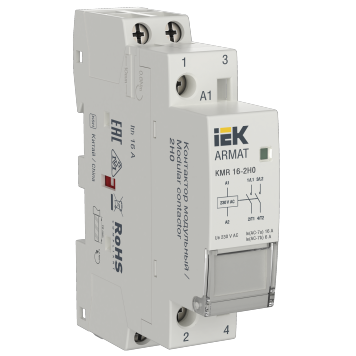 ARMAT Контактор модульный KMR 16А 230В AC 2НО IEK