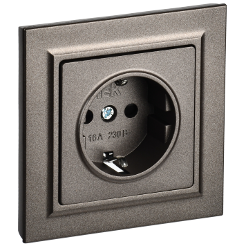 BRITE Роз. с з/к/ш 16А в сб. РСР14-1-0-БрТБ бр. IEK