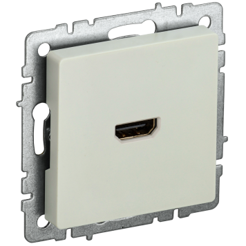 BRITE Роз. HDMI РHDMI-0-БрКр беж. IEK