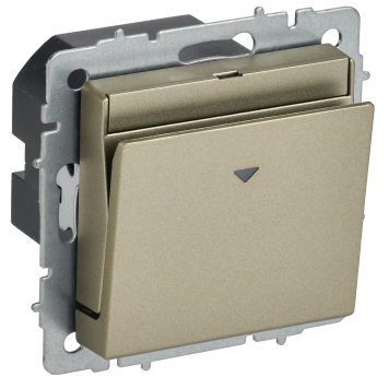 BRITE Выключ. карточный 30А ВС10-1-8-БрШ шамп. IEK