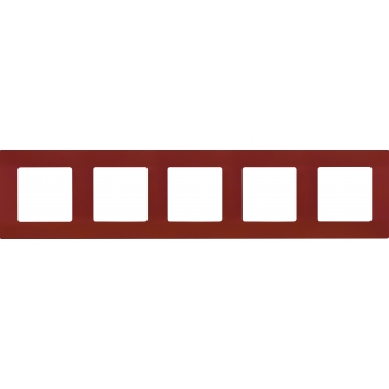 ETIKA Рамка 5-мест. какао
