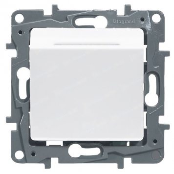 ETIKA Выключ. карточный 2А бел.