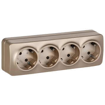 GLORY Роз. 4-я с з/к без з/ш о/у 16А РС24-3-ХШм шамп. м. IEK