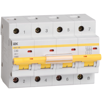 KARAT Авт. выкл. ВА47-100 4P C 35А 10кА IEK