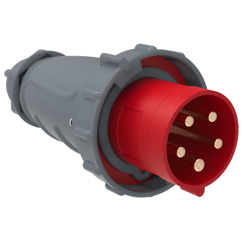 MAGNUM Вилка перенос. ССИ-035 63А-6ч 380В 3P+PE+N IP67 IEK