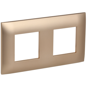 SKANDY Рамка 2-мест. SK-F02Sa песоч. IEK