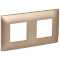 SKANDY Рамка 2-мест. SK-F02Sa песоч. IEK