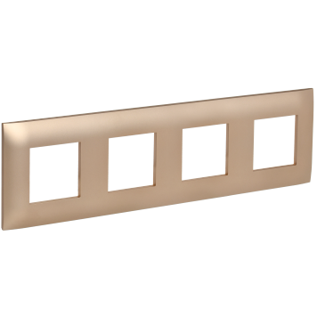 SKANDY Рамка 4-мест. SK-F04Sa песоч. IEK