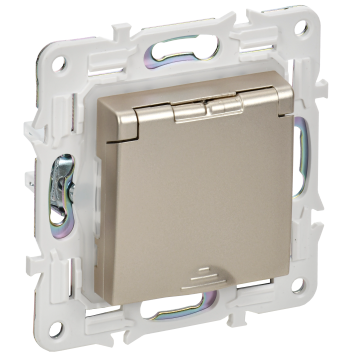 SKANDY Роз. з/к/ш кр. 16А IP44 SK-R11Sh шамп. IEK