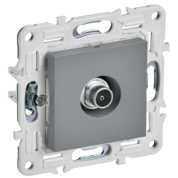 SKANDY Роз. TV оконечная SK-A12Gr сер. IEK