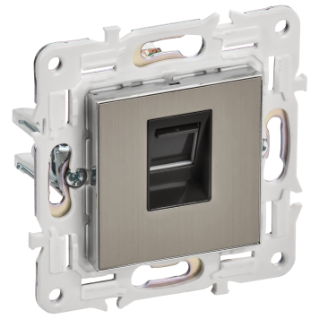 SKANDY Роз. комп. RJ45 кат.5E SK-K01N никель IEK