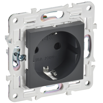 SKANDY Роз. с з/к/ш 16А SK-R04T титан IEK