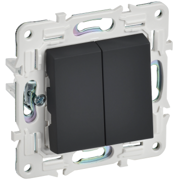 SKANDY Выключ. 2-кл. прох. 10А SK-V05G граф. IEK