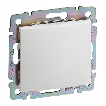 VALENA DIY Перекл. 1-кл. перекр. сх7 10АХ б/к бел.